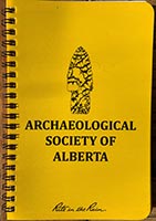 Archaeological Society of Alberta Field Notebook