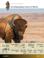 Issue 59 cover shows a bison in frosty field