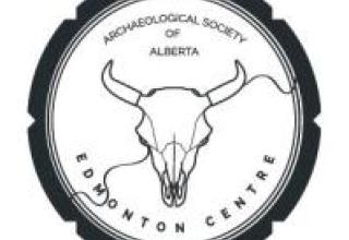 Edmonton Logo - bison skull in circle